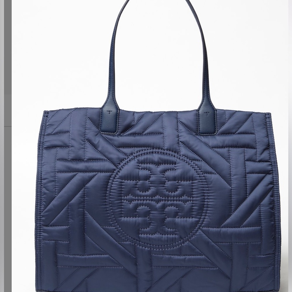 Royal Blue Ella Basket Weave tote